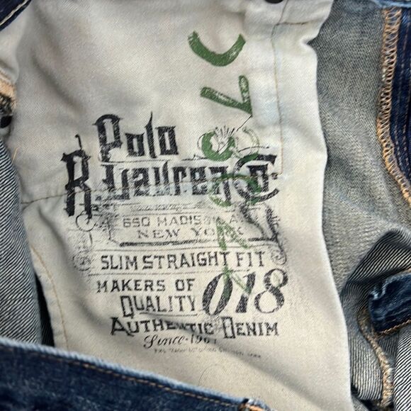 Ralph Lauren Men’s Slim Straight fit 36 x 32 Jeans - Picture 13 of 15